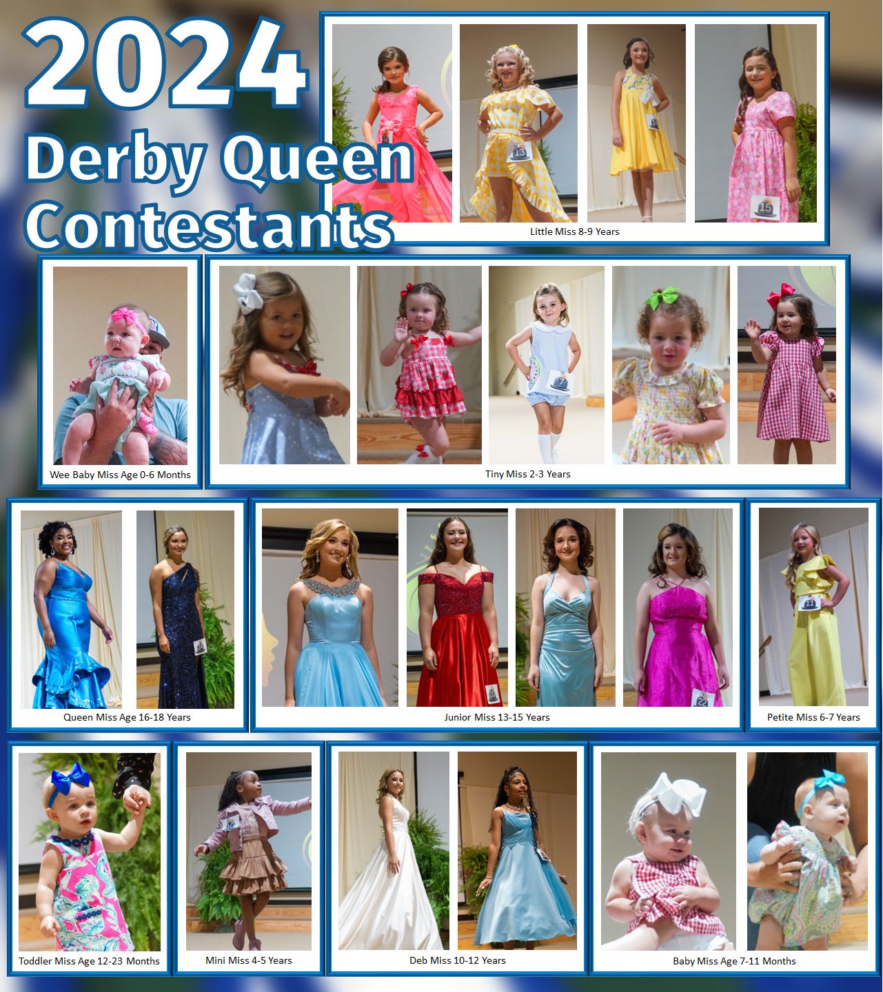 2024 Derby Queen Contestants