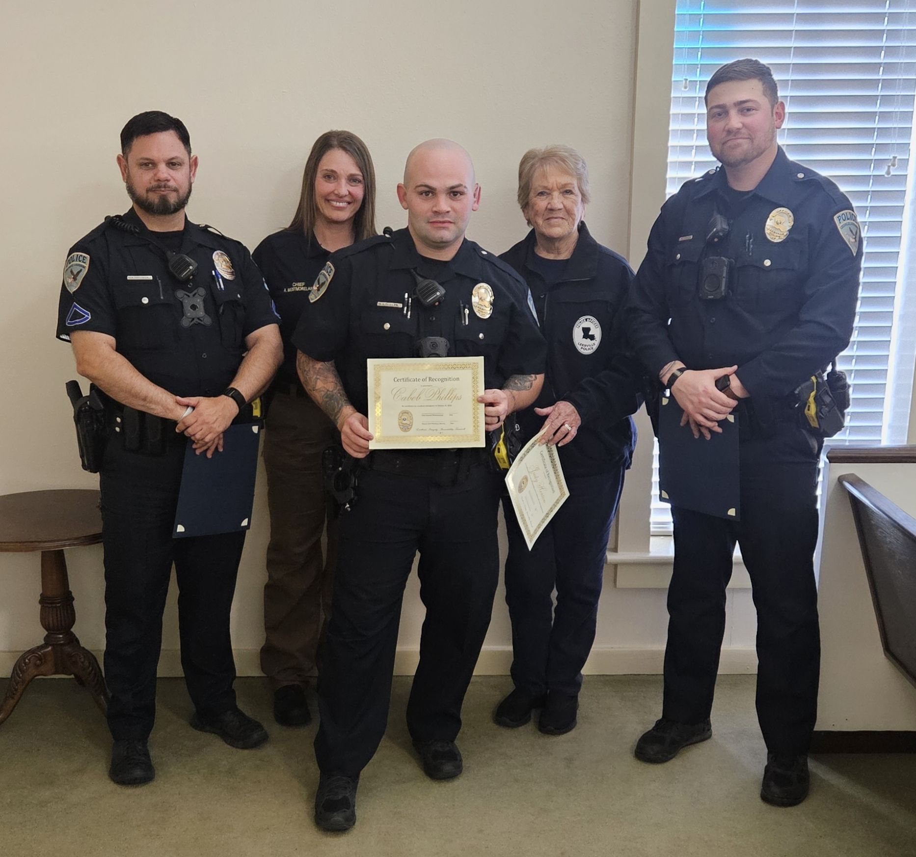 Jan 2026 Officer awards